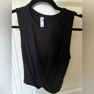 ALO Yoga Black Sleeveless Tank Top